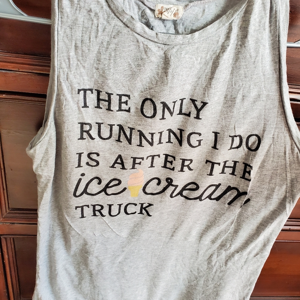 Gray tank